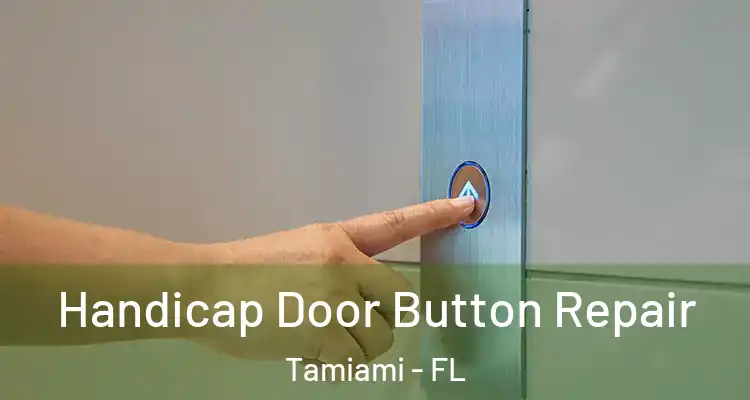  Handicap Door Button Repair Tamiami - FL