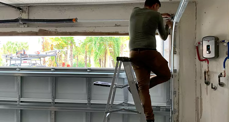 Garage Door Tension Spring Replacement in Tamiami, FL