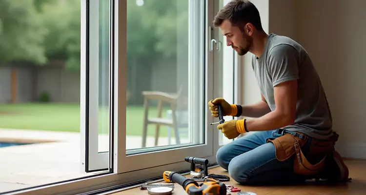 Squeaky Sliding Patio Doors in Tamiami, FL