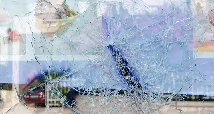 Cracked Glass Balcony Door Repair in Tamiami, FL
