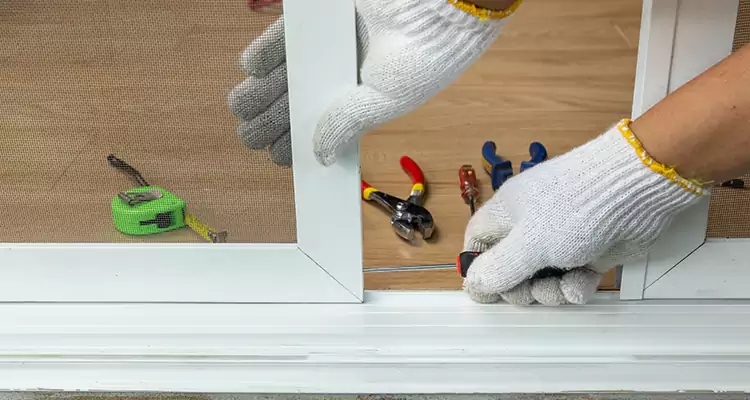 Sliding Glass Door Off Rails Repair in Tamiami, FL