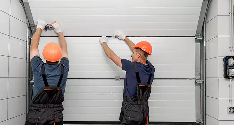 Garage Door Bottom Panel Repair in Tamiami, FL