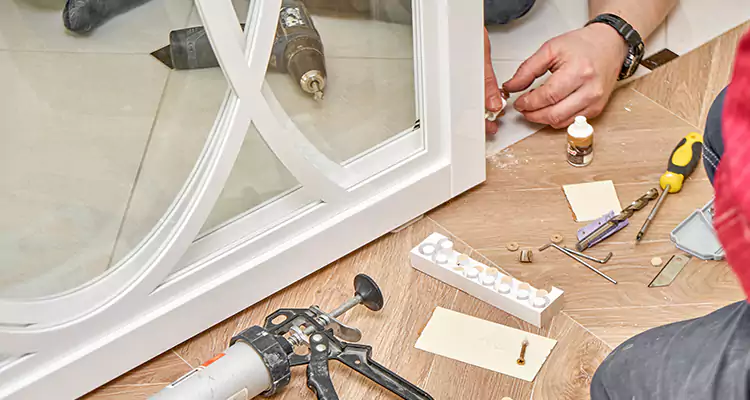 Interior Patio Door Casing Repair in Tamiami, FL
