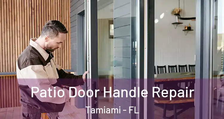  Patio Door Handle Repair Tamiami - FL