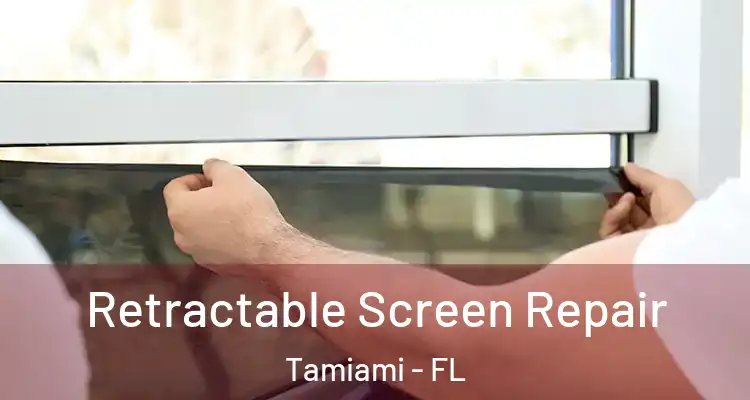  Retractable Screen Repair Tamiami - FL