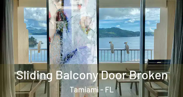  Sliding Balcony Door Broken Tamiami - FL